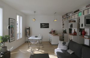 Rénovation d'appartement. Victor Lecourtier et Andreas Fragos architectes