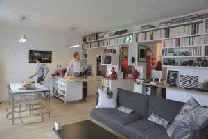 Rénovation d'appartement. Victor Lecourtier et Andreas Fragos architectes