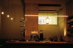 Le restaurant italien de Emma Hayes, Youri Soltys, Lorenzo Sciabica et Giuseppe di Giuro. Andreas Fragos et Victor Lecourtier Architectes