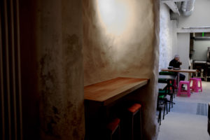 Le restaurant de Nicolas Souksavanh, Alexandre Souksavanh et Fred Souksavanh. Andreas Fragos et Victor Lecourtier Architectes.